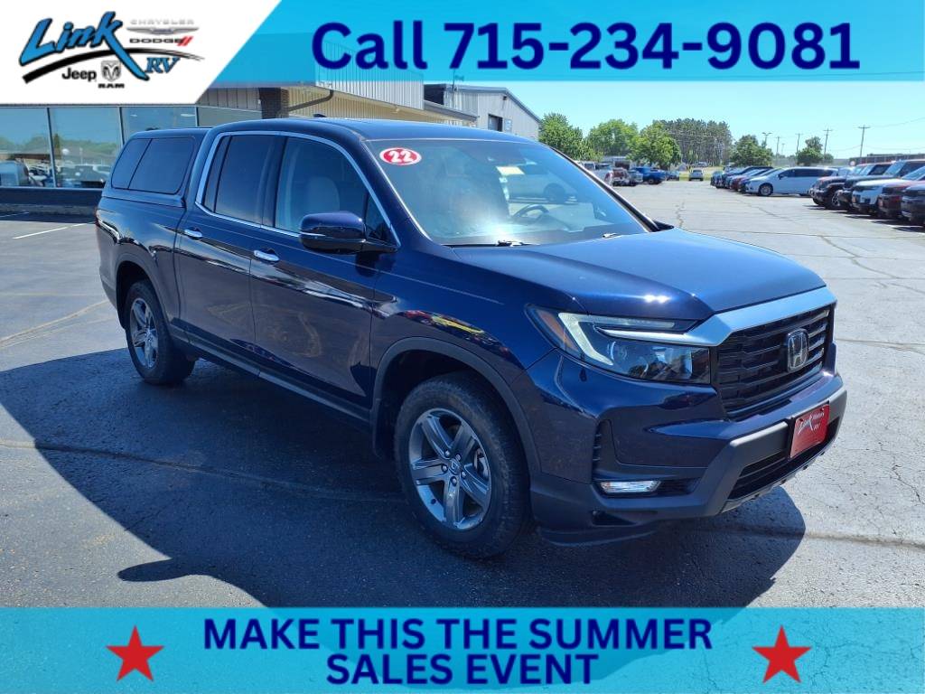 2022 Honda Ridgeline RTL-E — Pickup Truck — 15,844 mi — Rice Lake, WI