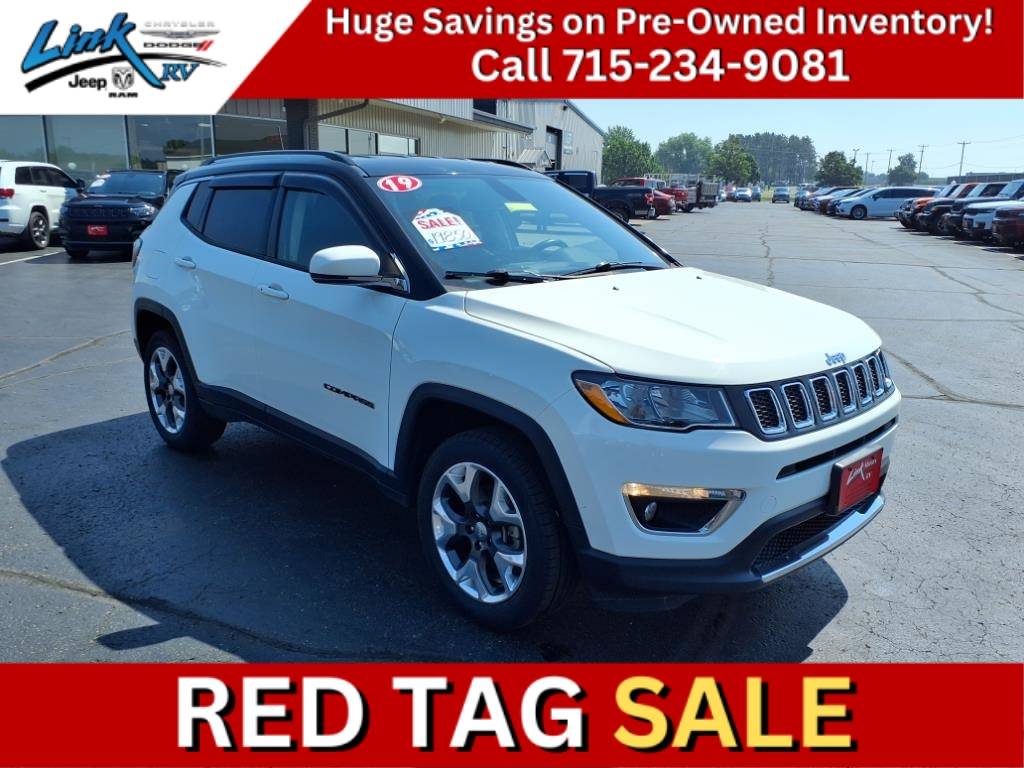 2019 Jeep Compass Limited — SUV — 87,973 mi — Rice Lake, WI