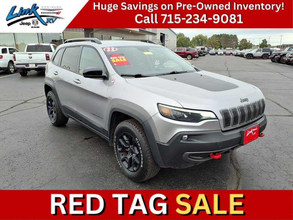 2022 Jeep Cherokee Trailhawk — SUV — 51,688 mi — Rice Lake, WI