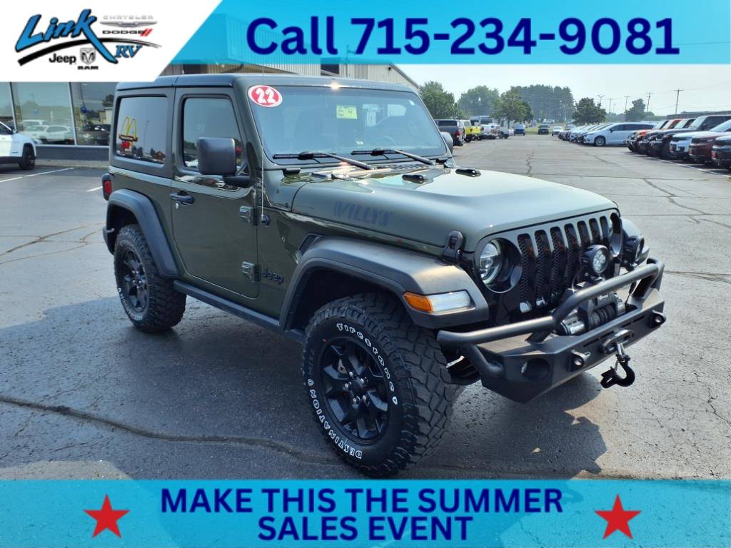 2022 Jeep Wrangler Willys — SUV — 29,949 mi — Rice Lake, WI