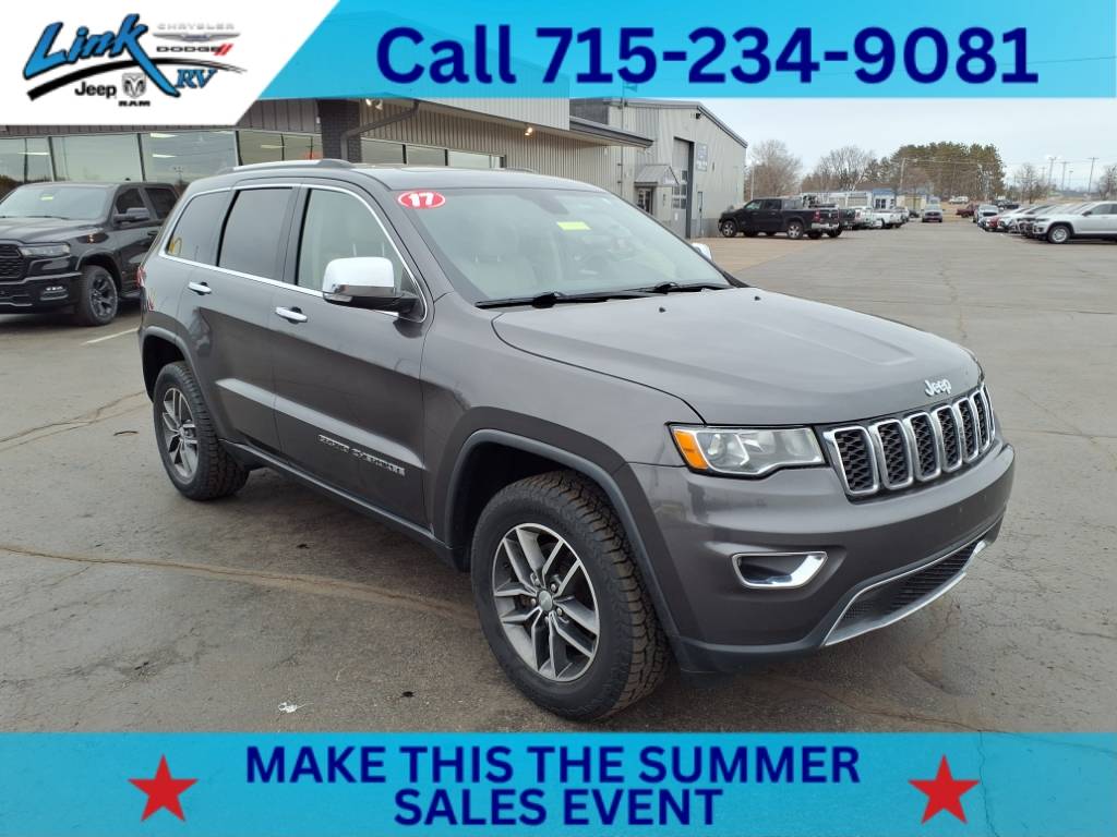 2017 Jeep Grand Cherokee Limited — SUV — 136,526 mi — Rice Lake, WI