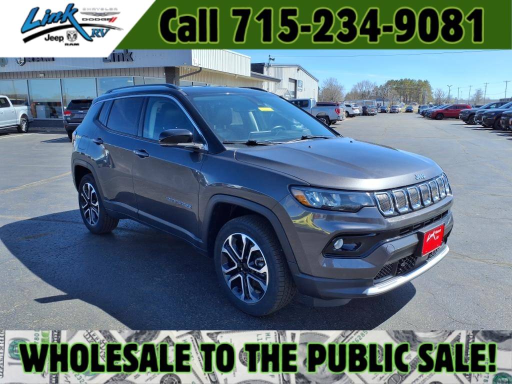 2022 Jeep Compass Limited — SUV — 42,972 mi — Rice Lake, WI