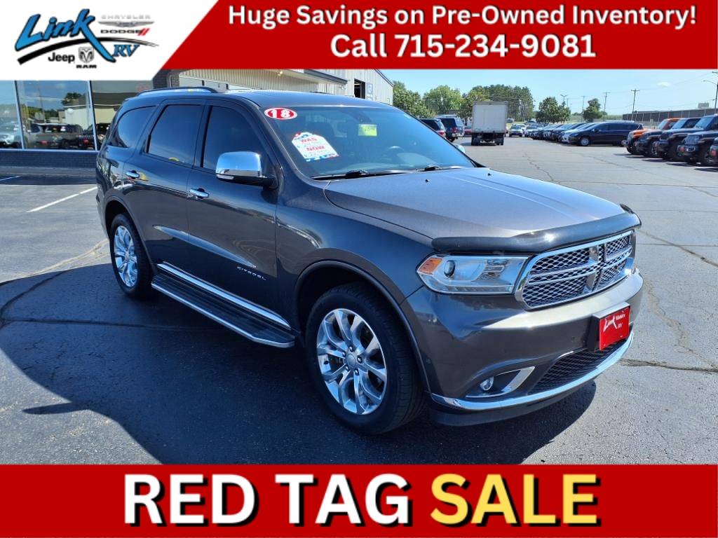 2018 Dodge Durango Citadel — SUV — 101,325 mi — Rice Lake, WI