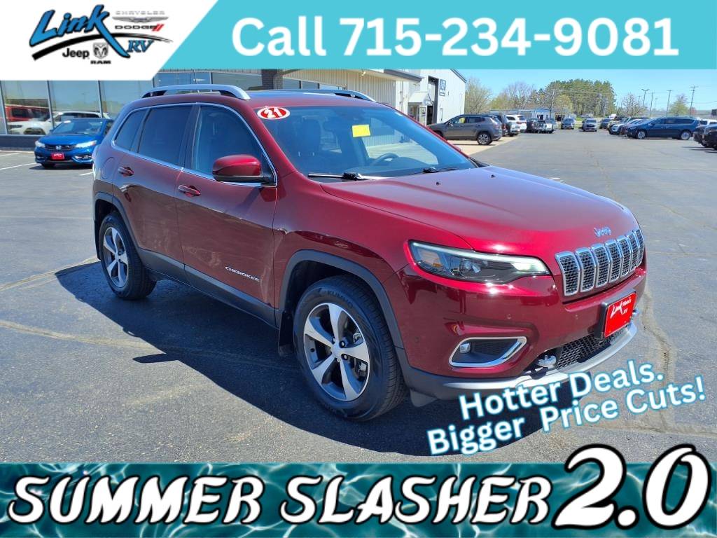 2021 Jeep Cherokee Limited — SUV — 52,139 mi — Rice Lake, WI