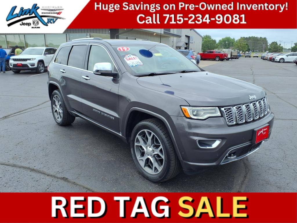 2019 Jeep Grand Cherokee Overland — SUV — 132,102 mi — Rice Lake, WI