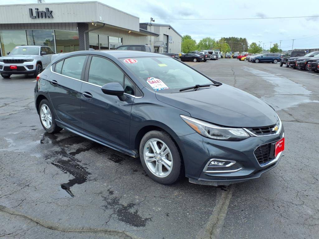 2018 Chevrolet Cruze LT — Hatchback — 75,152 mi — Rice Lake, WI