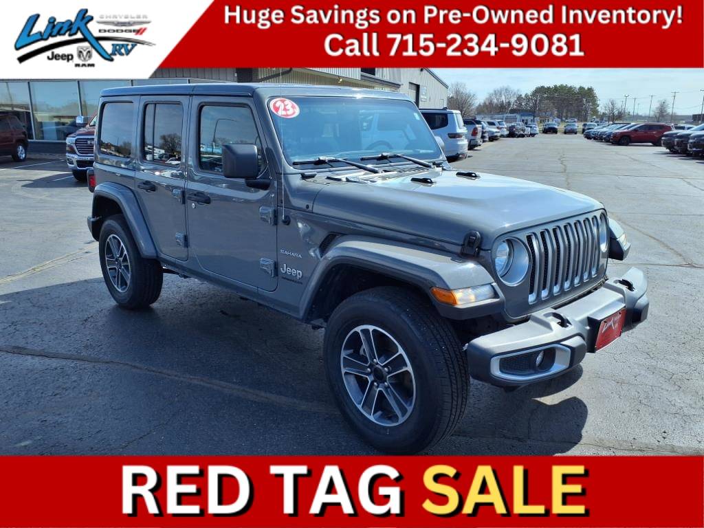 2023 Jeep Wrangler Sahara — SUV — 45,008 mi — Rice Lake, WI