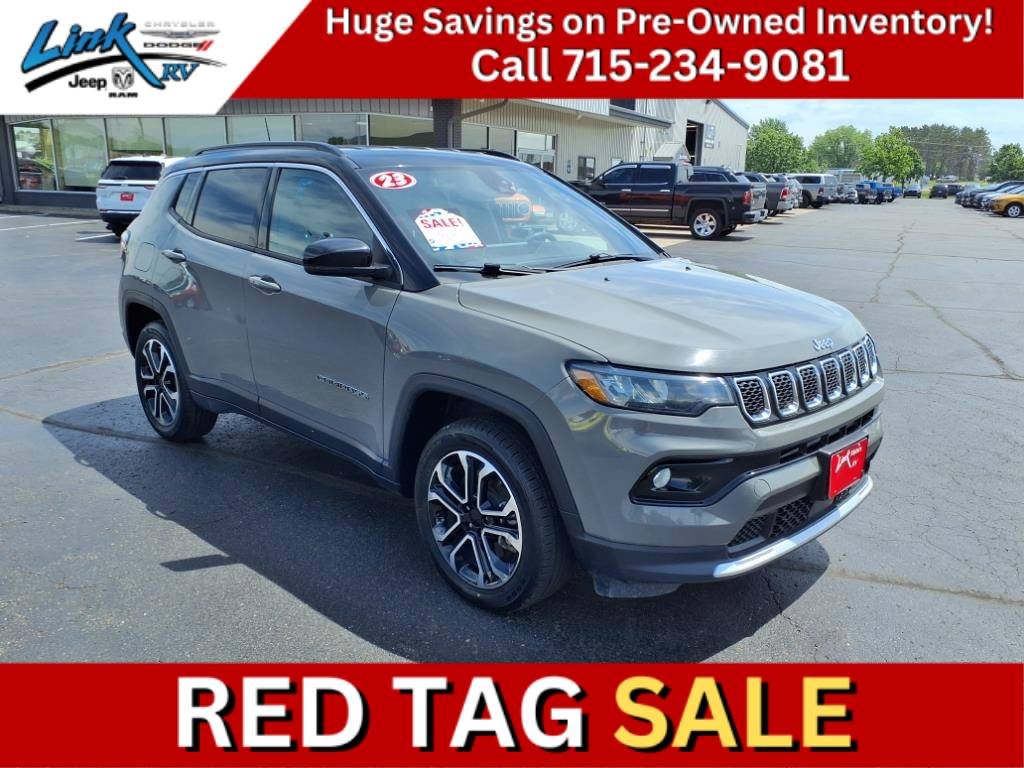 2023 Jeep Compass Limited — SUV — 58,243 mi — Rice Lake, WI