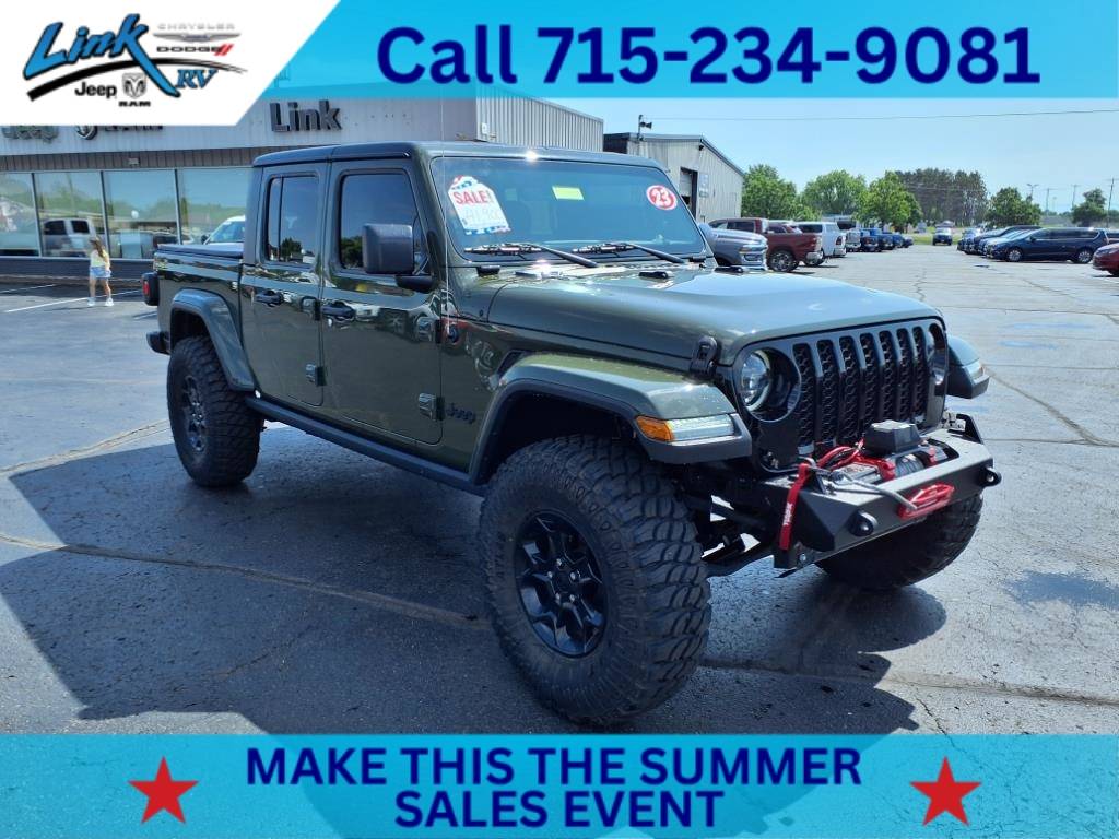 2023 Jeep Gladiator Willys — Pickup Truck — 3,767 mi — Rice Lake, WI