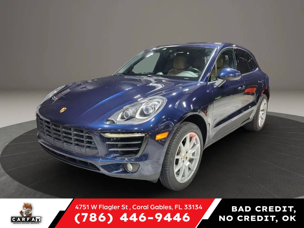 2017 Porsche Macan Standard — SUV — 50,516 mi — Coral Gables, FL