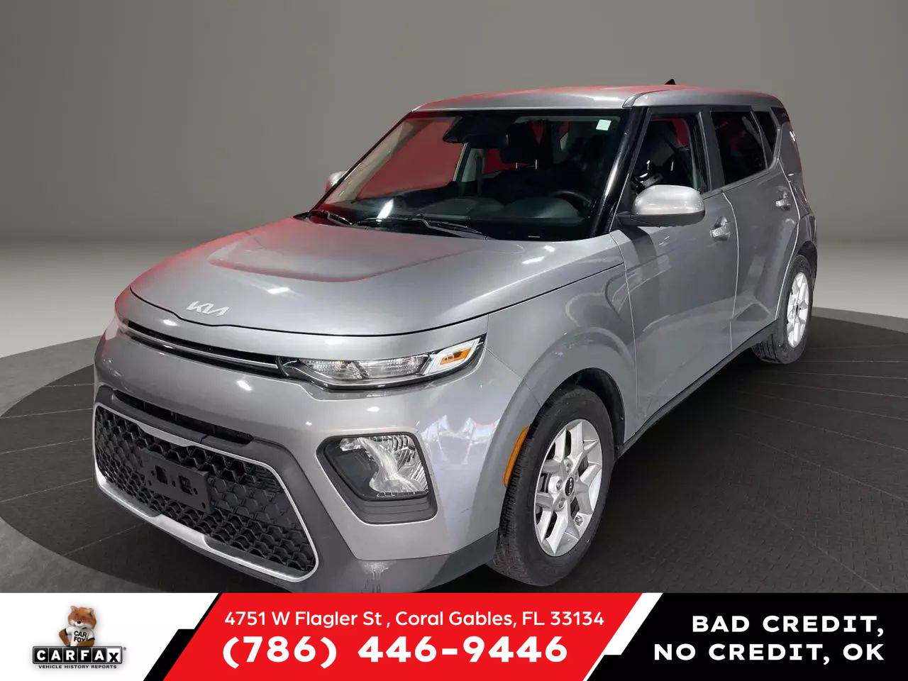 2022 Kia Soul LX — Hatchback — 70,314 mi — Coral Gables, FL