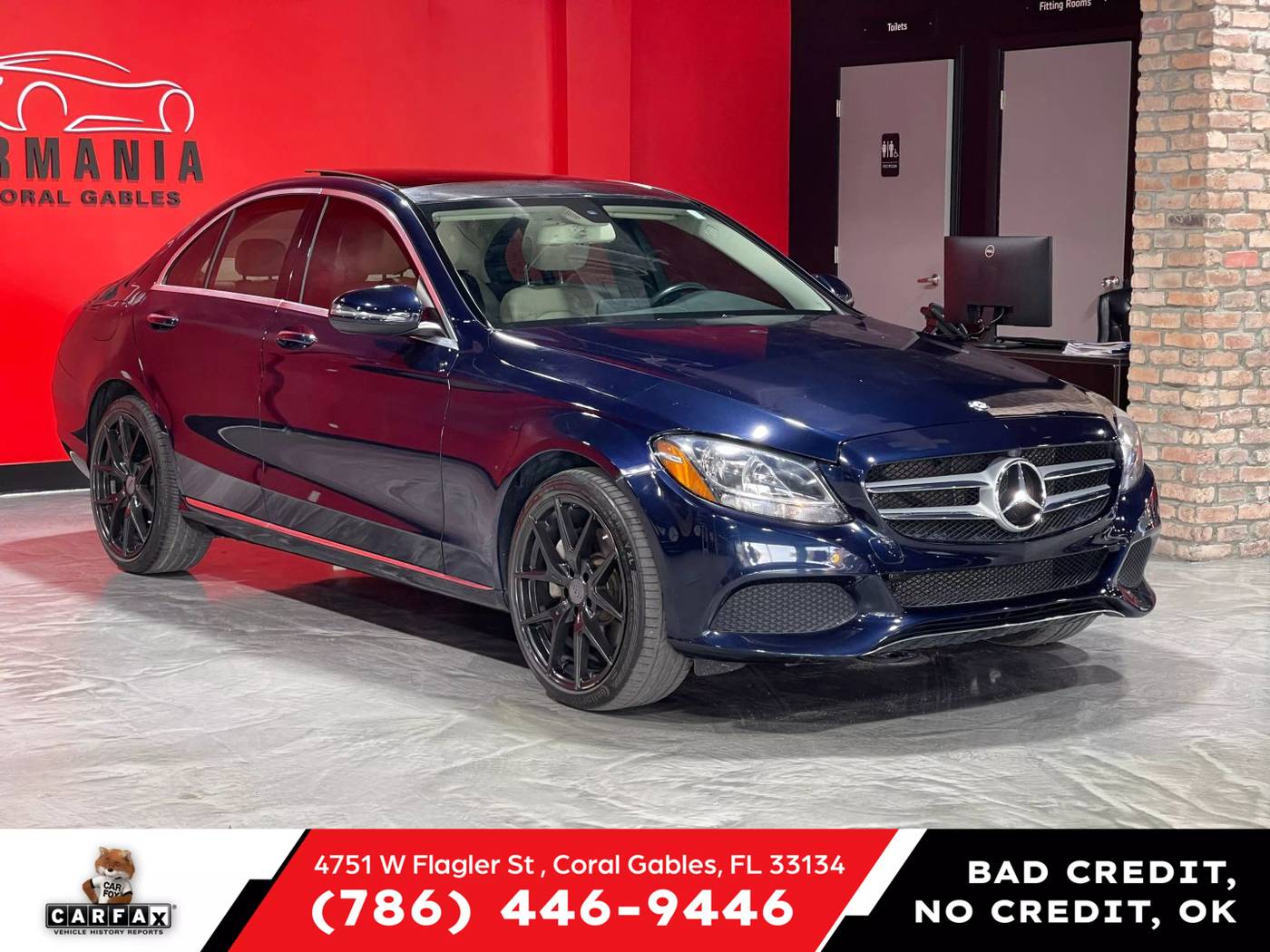 2017 Mercedes-Benz C-Class C 300 — Sedan — 49,563 mi — Coral Gables, FL