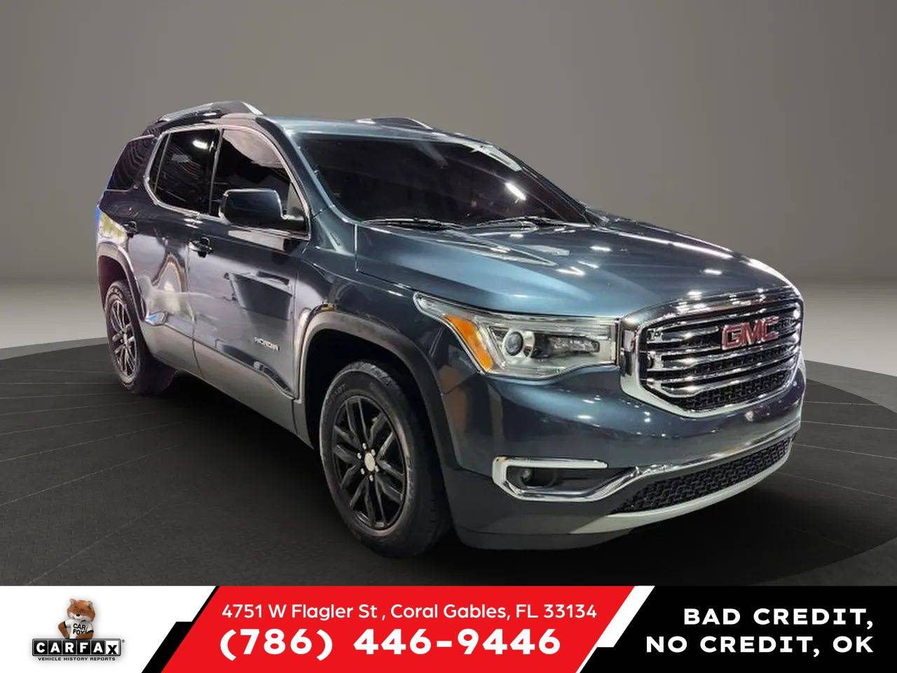 2019 GMC Acadia SLT — SUV — 103,411 mi — Coral Gables, FL