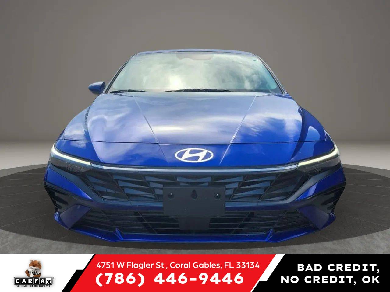2025 Hyundai Elantra SEL Convenience — Sedan — 9,566 mi — Coral Gables, FL