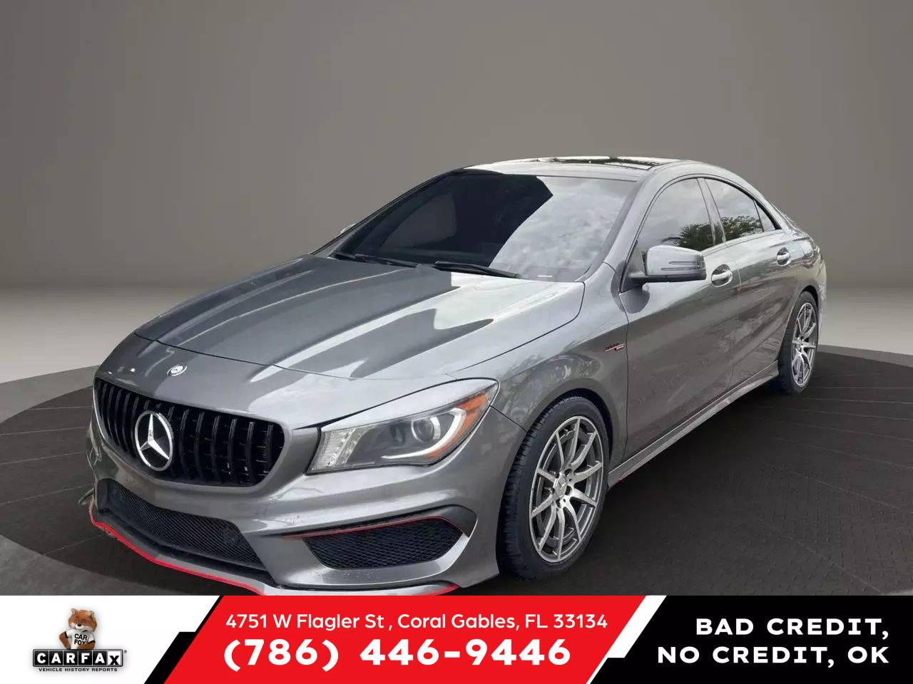 2014 Mercedes-Benz CLA CLA 45 AMG — Sedan — 111,862 mi — Coral Gables, FL