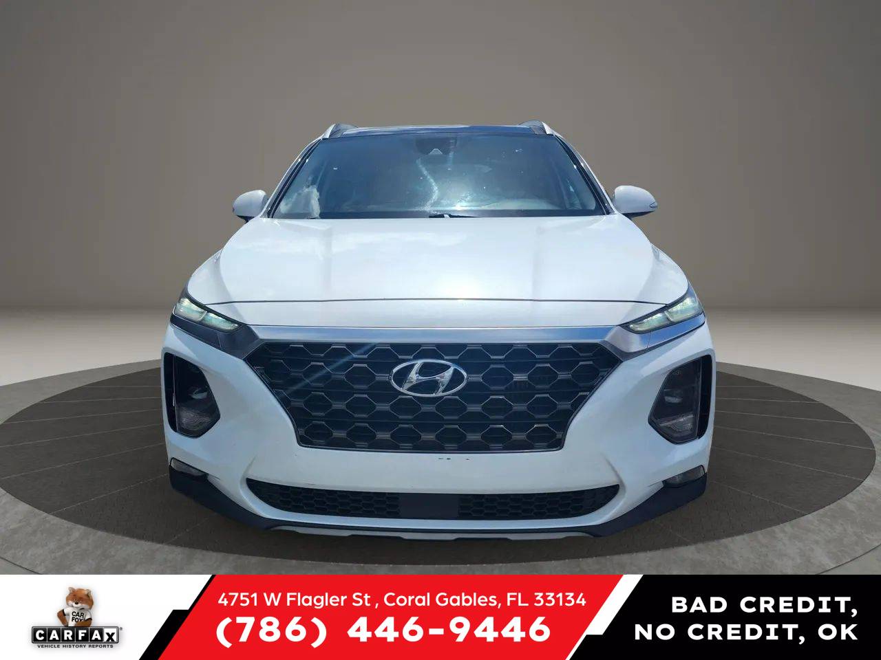 2019 Hyundai Santa Fe Limited — SUV — 130,764 mi — Coral Gables, FL