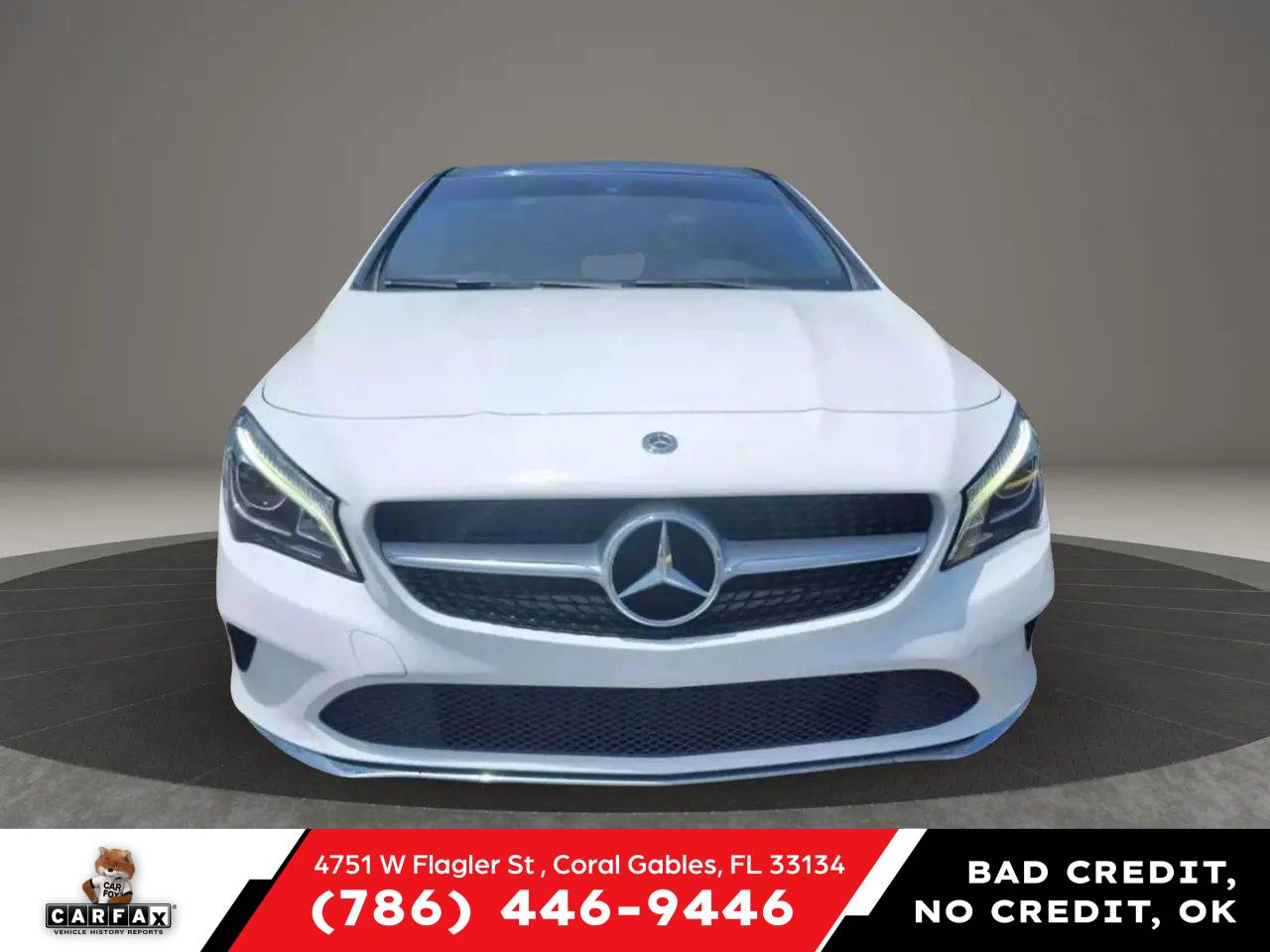 2019 Mercedes-Benz CLA CLA 250 — Sedan — 112,000 mi — Coral Gables, FL