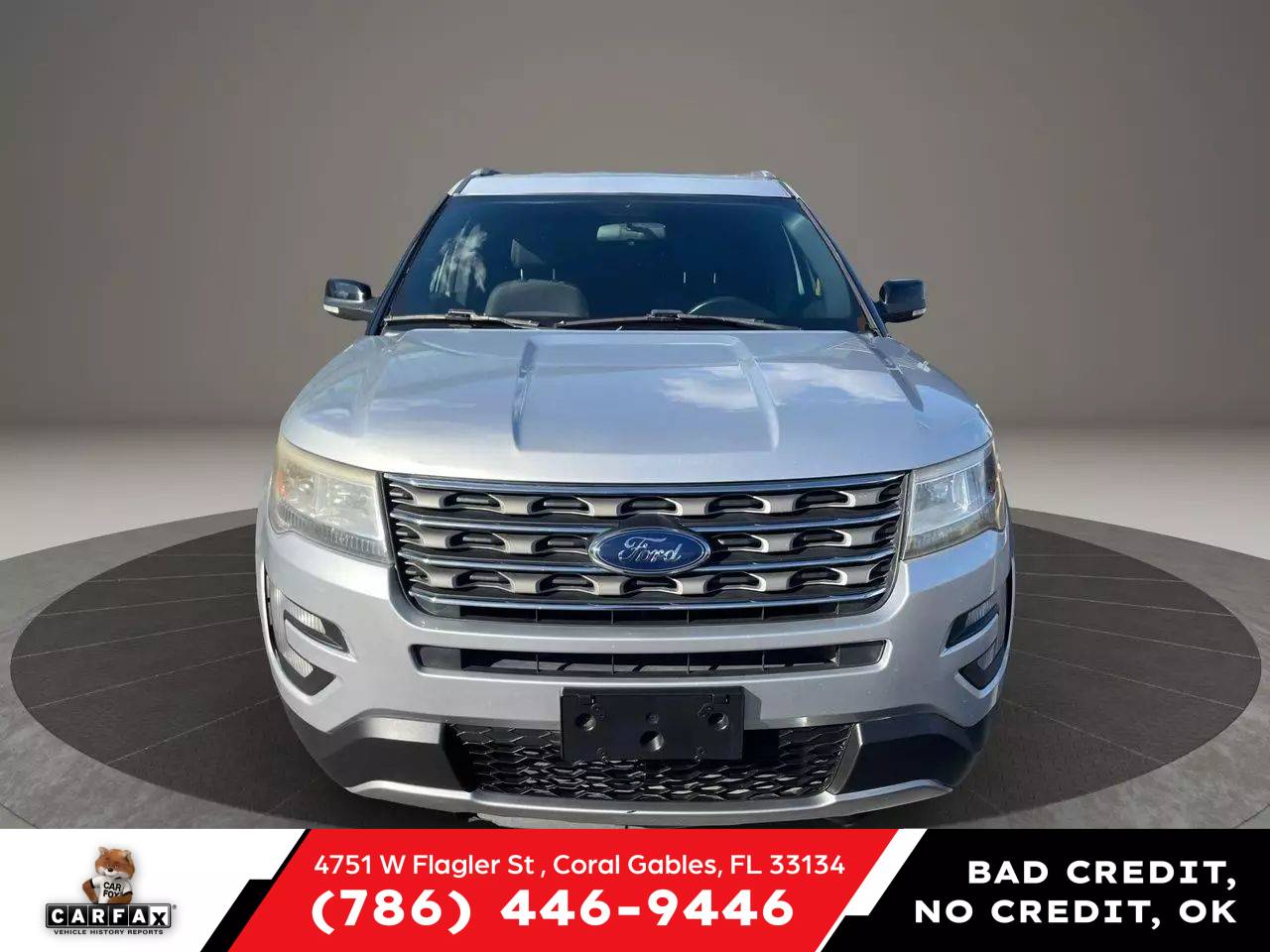 2017 Ford Explorer XLT — SUV — 98,913 mi — Coral Gables, FL