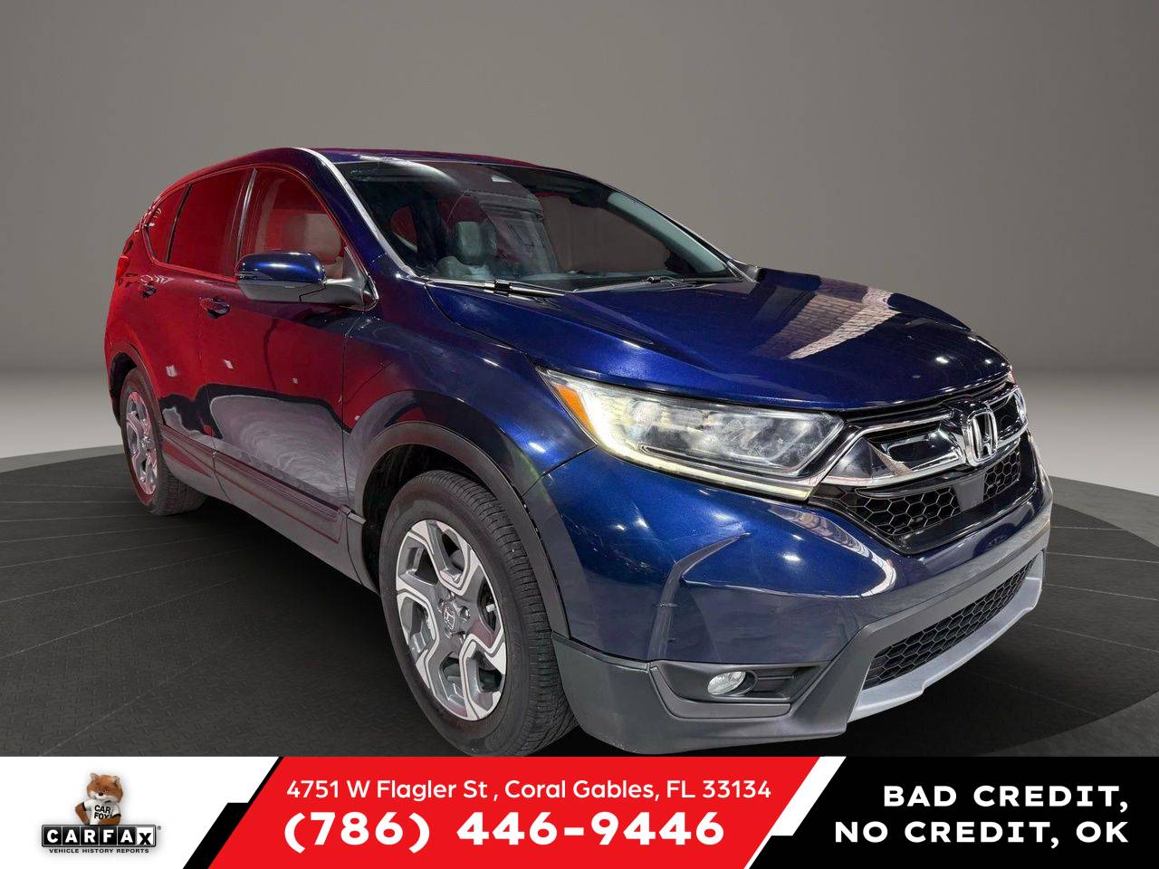 2019 Honda CR-V EX — SUV — 73,170 mi — Coral Gables, FL