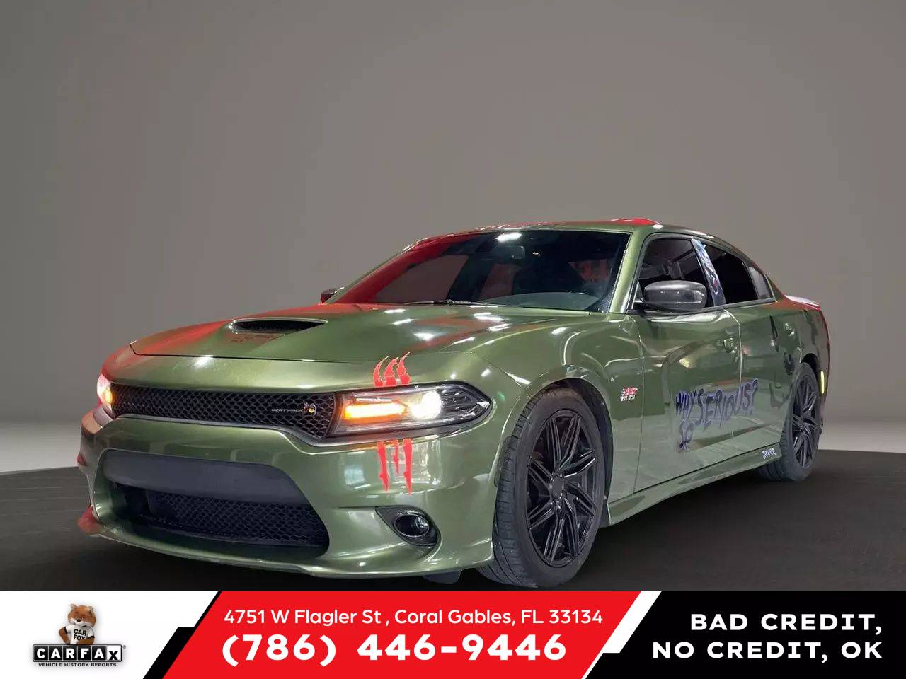 2018 Dodge Charger R/T Scat Pack — Sedan — 119,476 mi — Coral Gables, FL