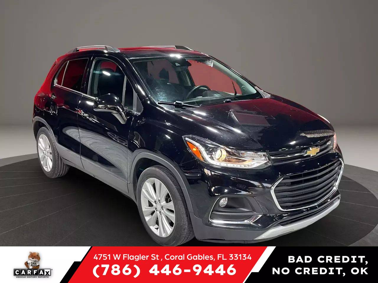 2017 Chevrolet Trax Premier — SUV — 77,009 mi — Coral Gables, FL