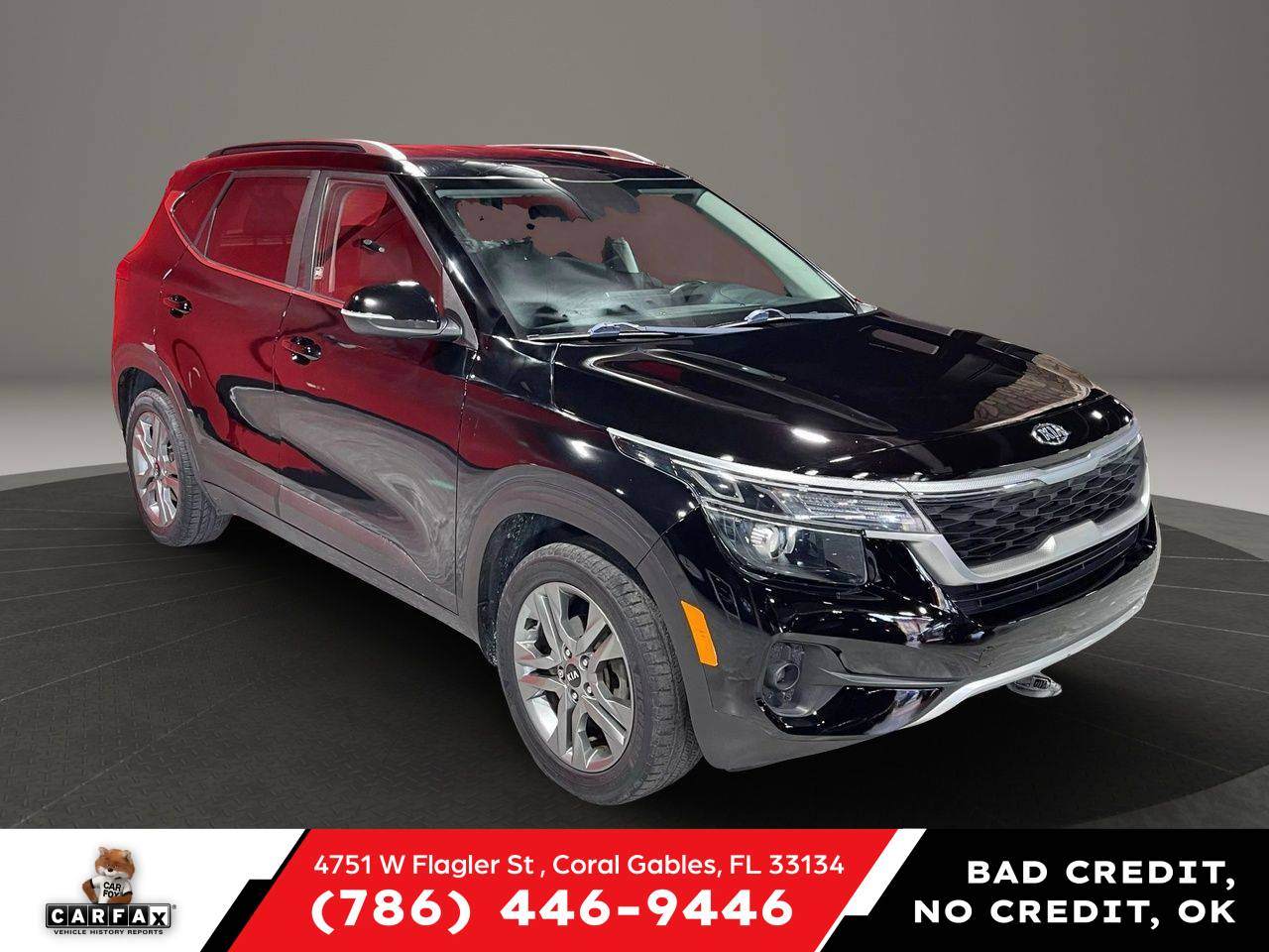 2021 Kia Seltos S — SUV — 89,768 mi — Coral Gables, FL
