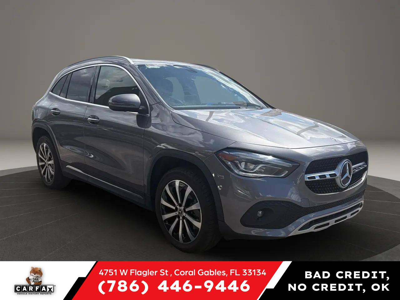 2021 Mercedes-Benz GLA GLA 250 — SUV — 88,855 mi — Coral Gables, FL