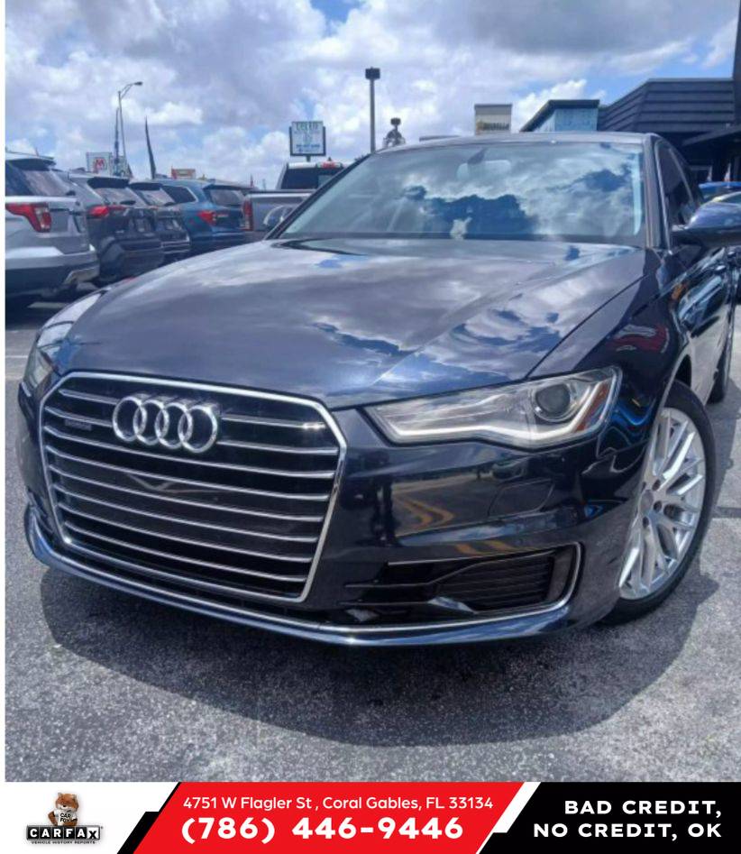 2016 Audi A6 Premium Plus — Sedan — 117,157 mi — Coral Gables, FL