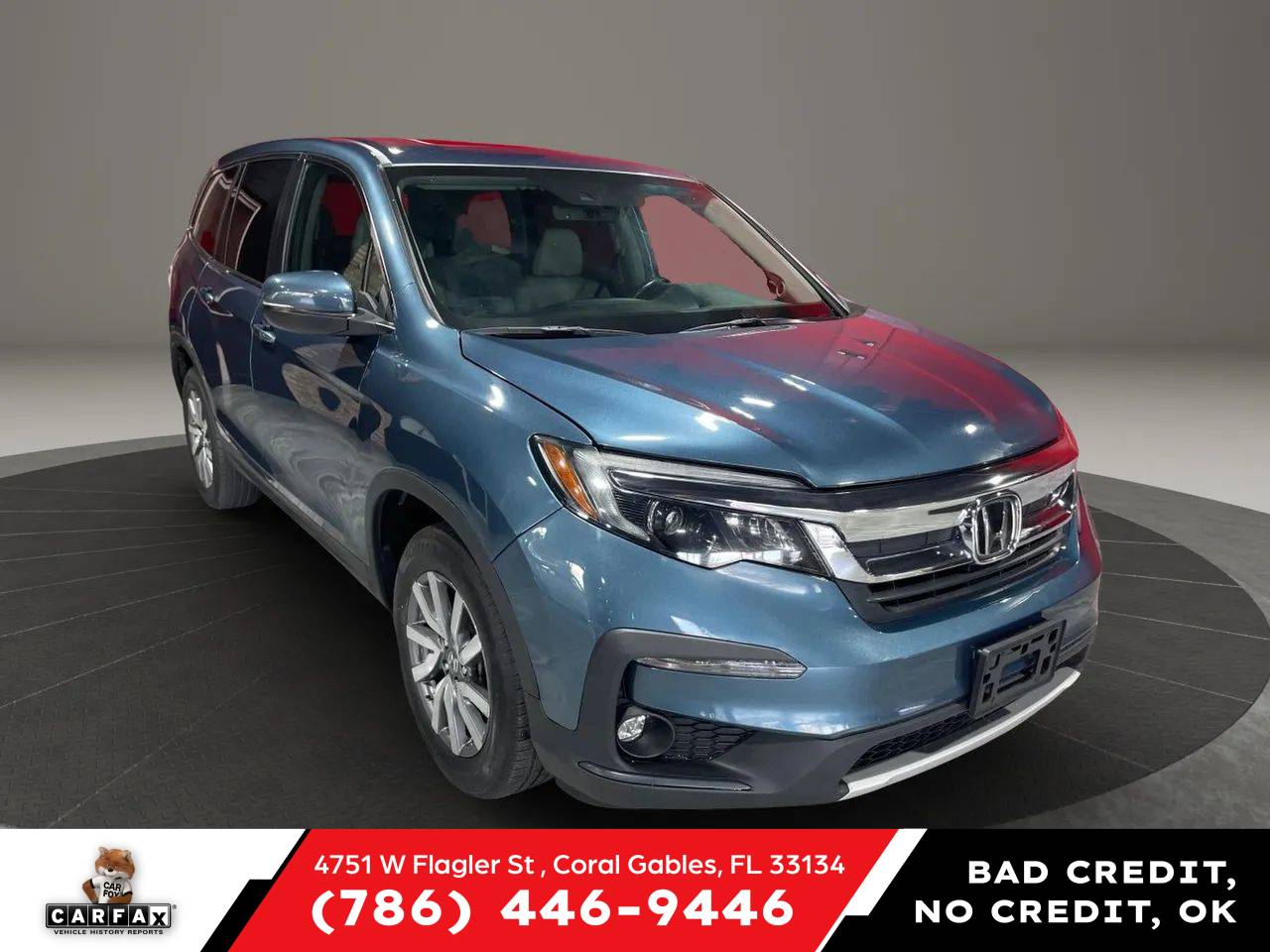 2019 Honda Pilot EX-L — SUV — 119,655 mi — Coral Gables, FL