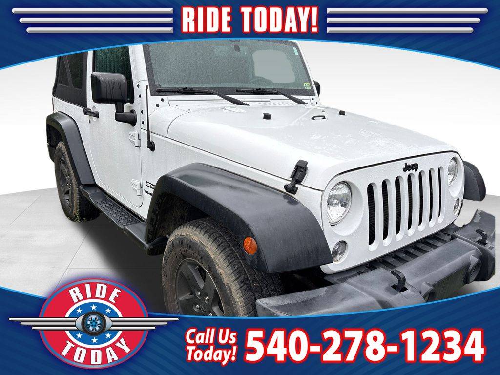 2016 Jeep Wrangler Sport — SUV — 27,300 mi — Roanoke, VA