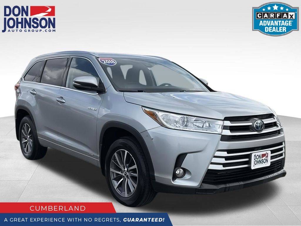 2018 Toyota Highlander Hybrid XLE — SUV — 113,268 mi — Hayward, WI
