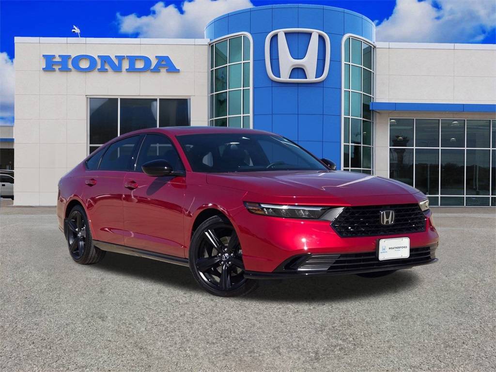 2025 Honda Accord Hybrid Sport-L — Sedan — 1,141 mi — Weatherford, TX