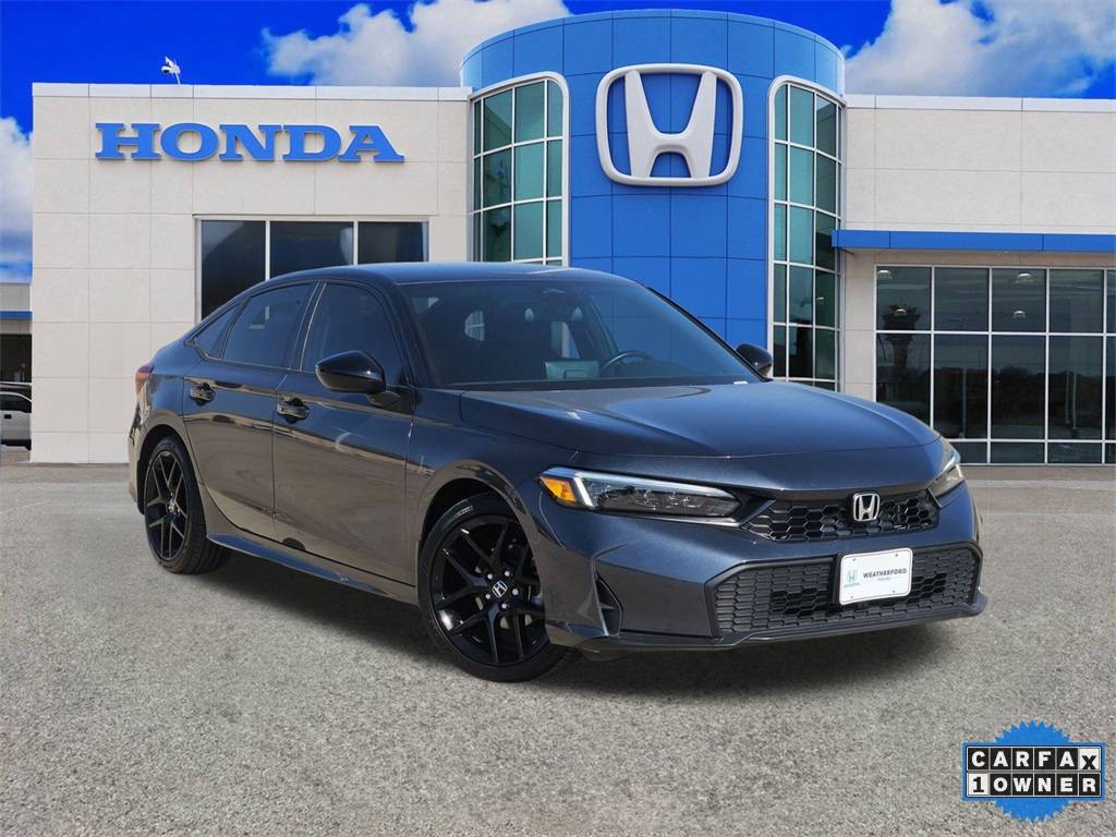2025 Honda Civic Sport — Sedan — 9,891 mi — Weatherford, TX