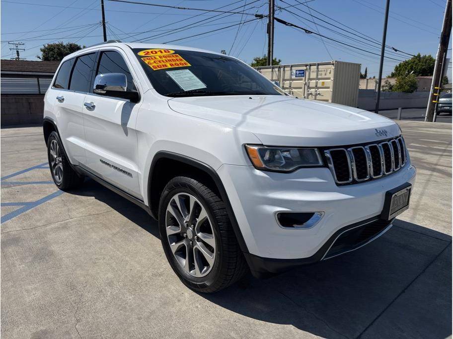 2018 Jeep Grand Cherokee Limited — SUV — 122,542 mi — South Gate, CA