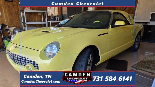 2002 Ford Thunderbird Deluxe — Convertible — 72,120 mi — Camden, TN
