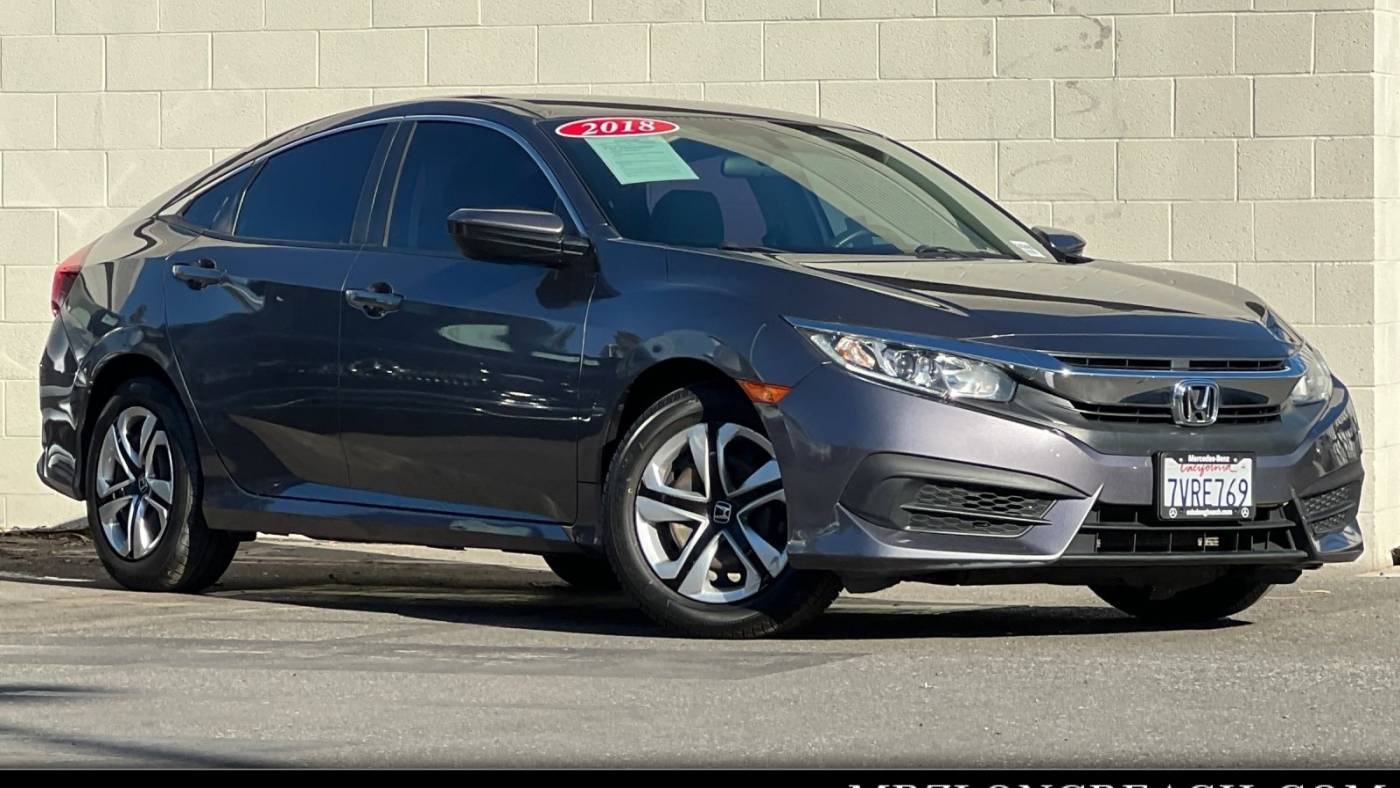 2017 Honda Civic LX — Sedan — 54,515 mi — Signal Hill, CA