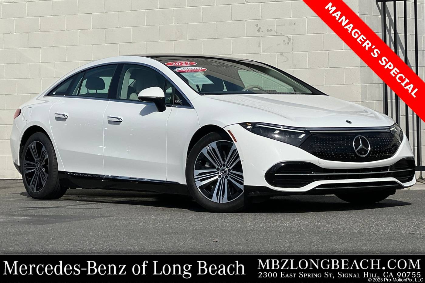 2022 Mercedes-Benz EQS Sedan EQS 450+ — Hatchback — 9,736 mi — Signal Hill, CA