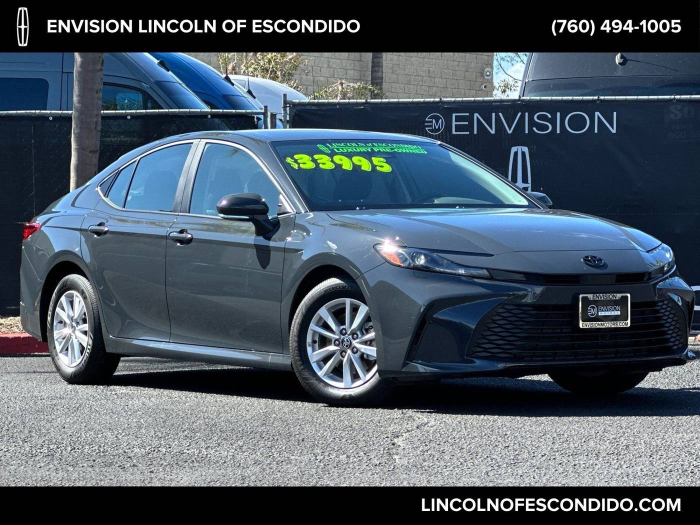 2025 Toyota Camry LE — Sedan — 3,246 mi — Escondido, CA
