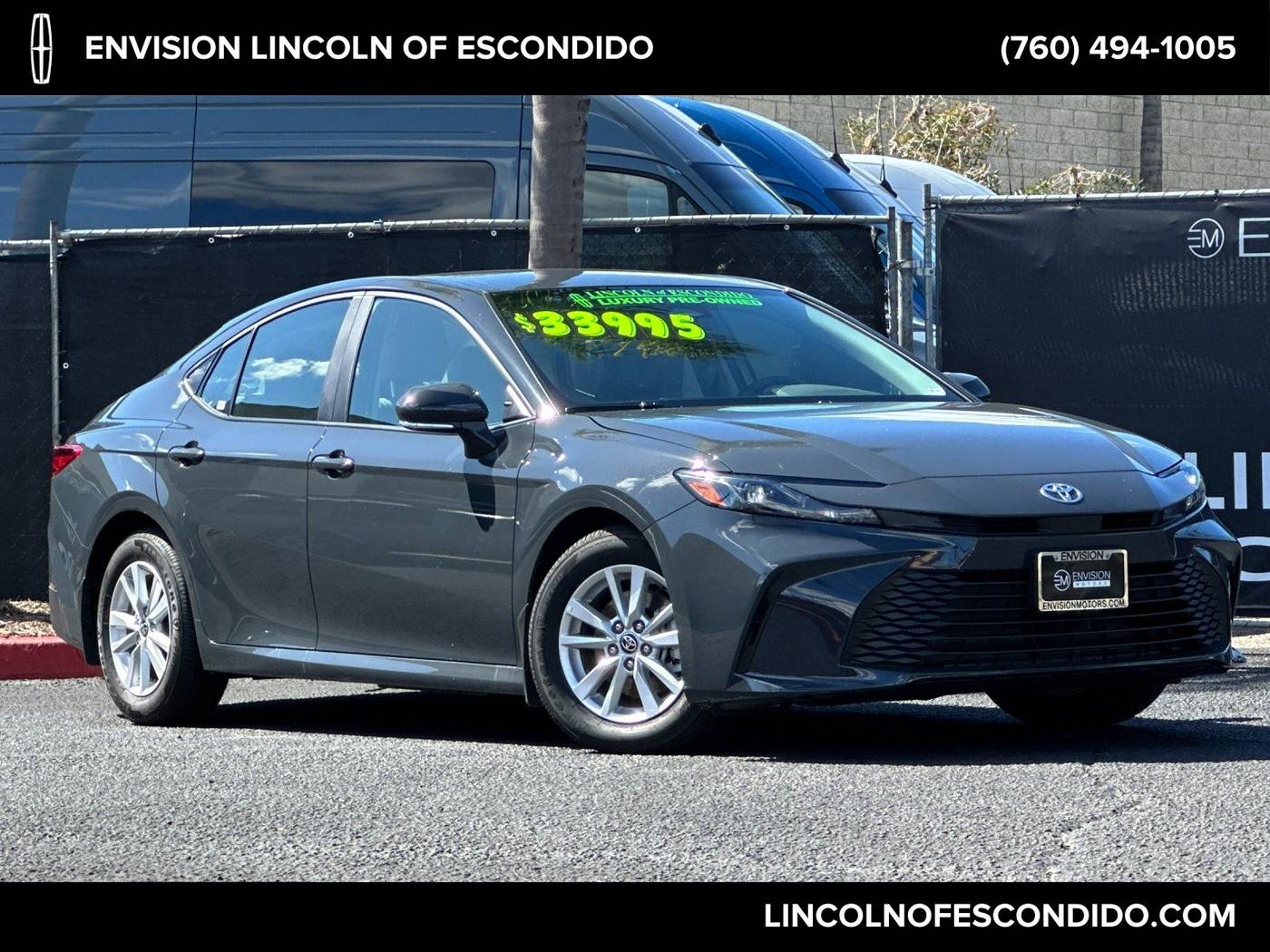 2025 Toyota Camry LE — Sedan — 4,095 mi — Escondido, CA