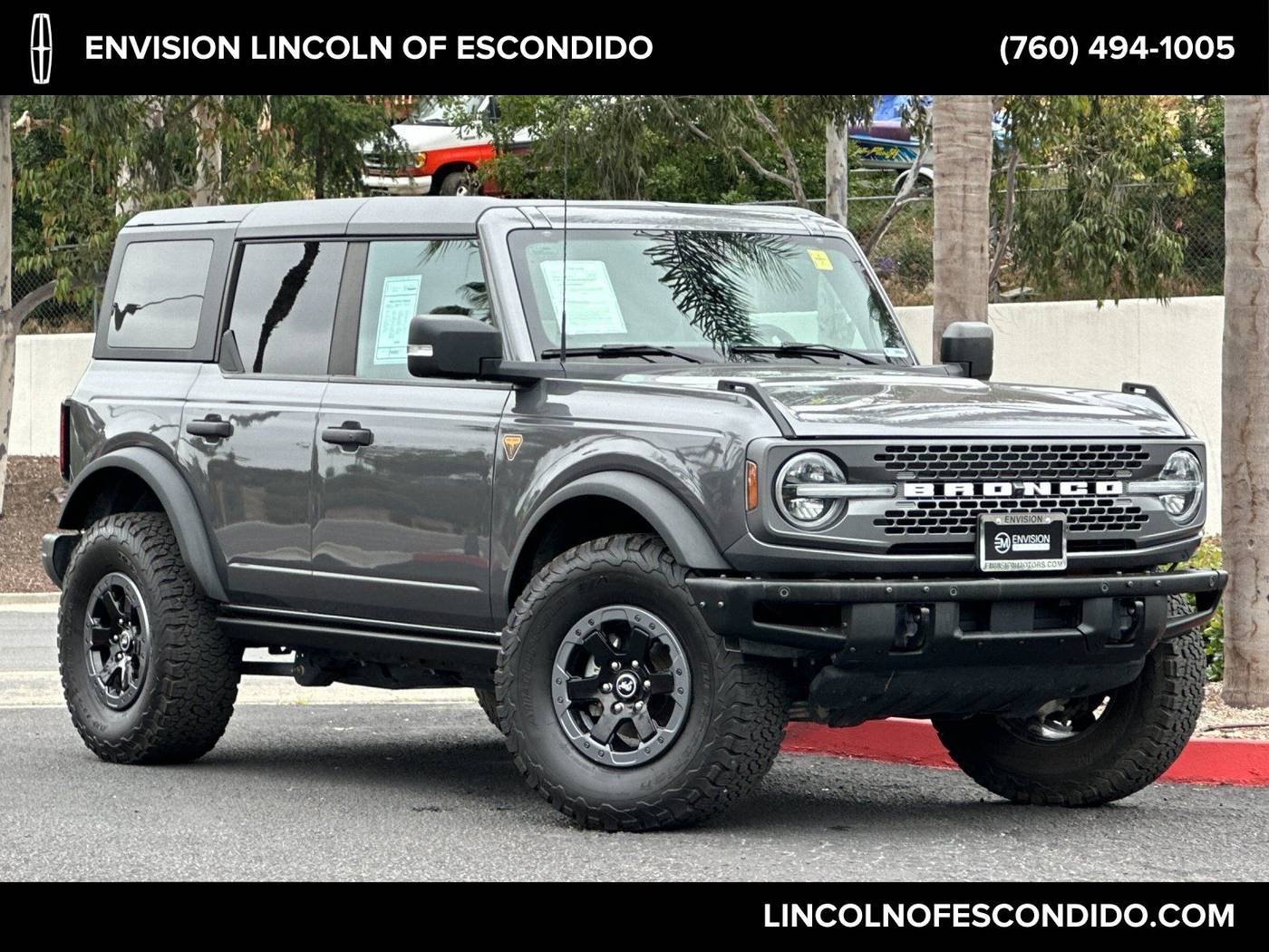 2022 Ford Bronco Badlands — SUV — 44,169 mi — Escondido, CA