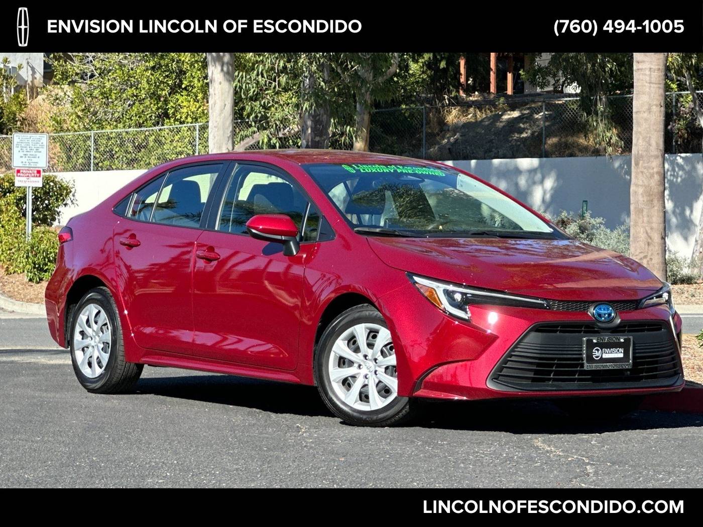 2025 Toyota Corolla Hybrid LE — Sedan — 4,046 mi — Escondido, CA