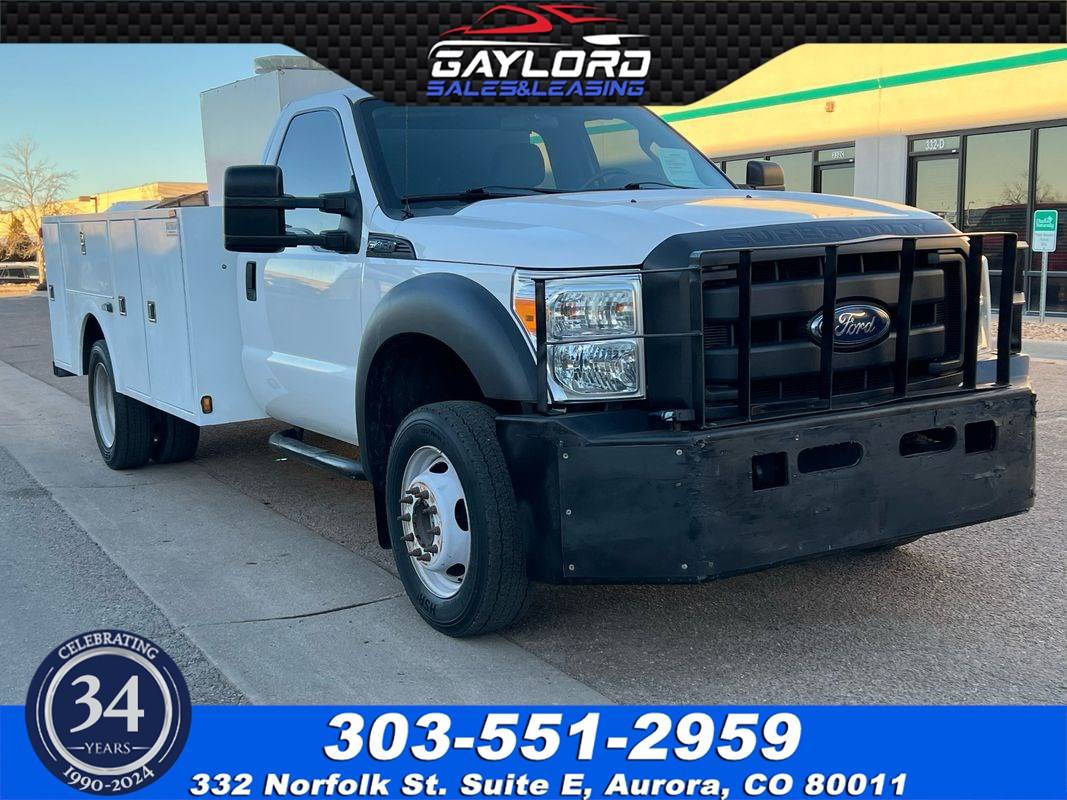 2016 Ford Super Duty F-450 Chassis Cab XL — Chassis Cab Truck — 6,831 mi — Aurora, CO
