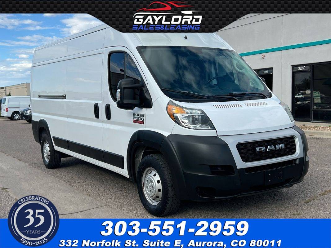 2021 Ram ProMaster Cargo Van 2500 — Cargo Van — 66,889 mi — Aurora, CO