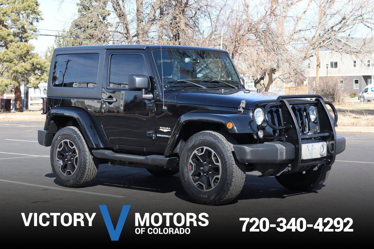 2015 Jeep Wrangler Sahara — SUV — 77,213 mi — Longmont, CO