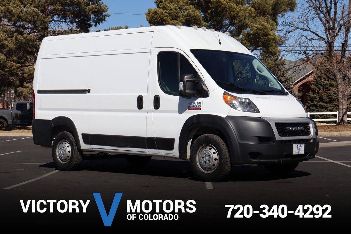 2019 Ram ProMaster Cargo Van 2500 — Cargo Van — 108,036 mi — Longmont, CO