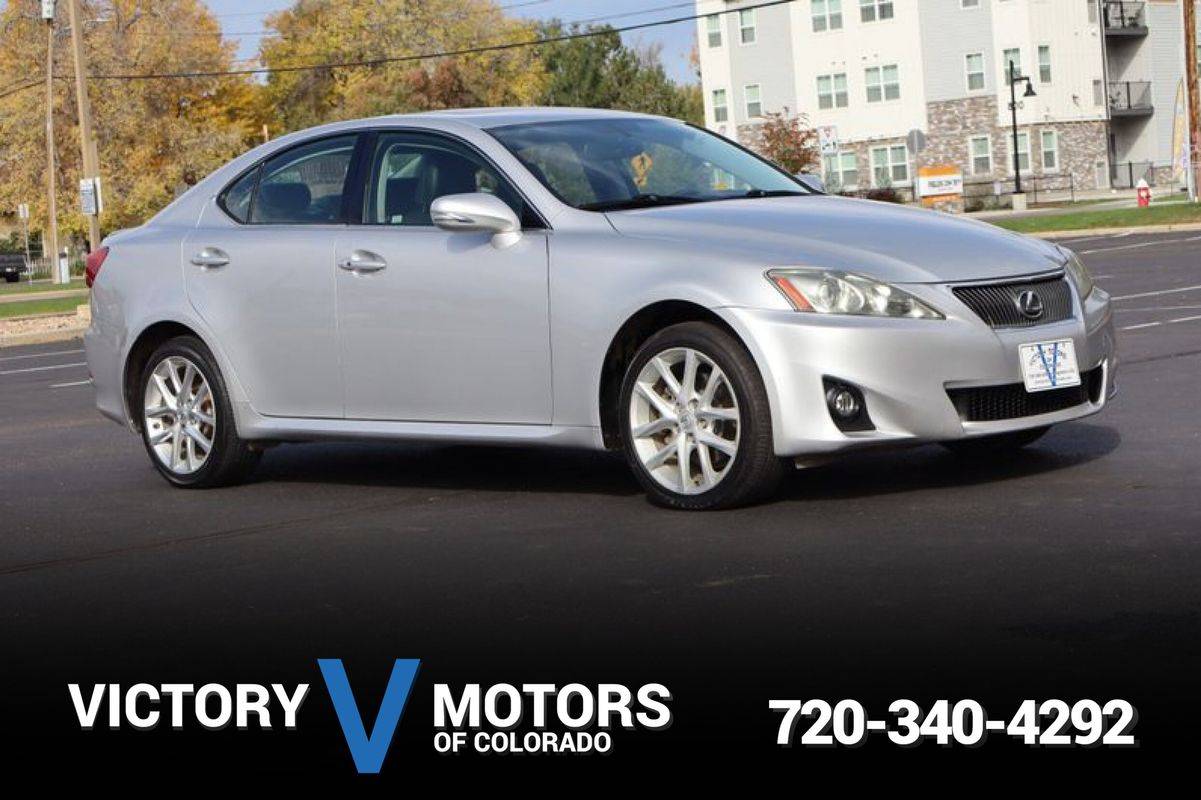 2011 Lexus IS IS 250 — Sedan — 81,716 mi — Longmont, CO