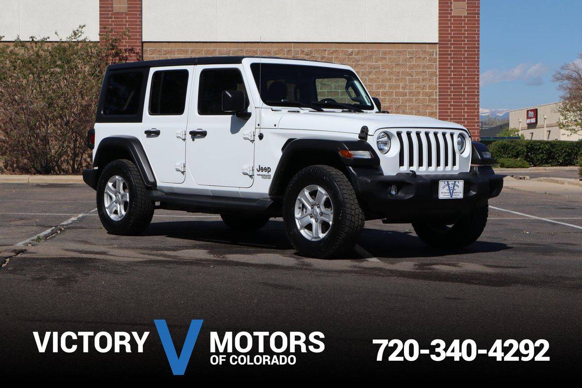 2020 Jeep Wrangler Sport S — SUV — 60,970 mi — Longmont, CO