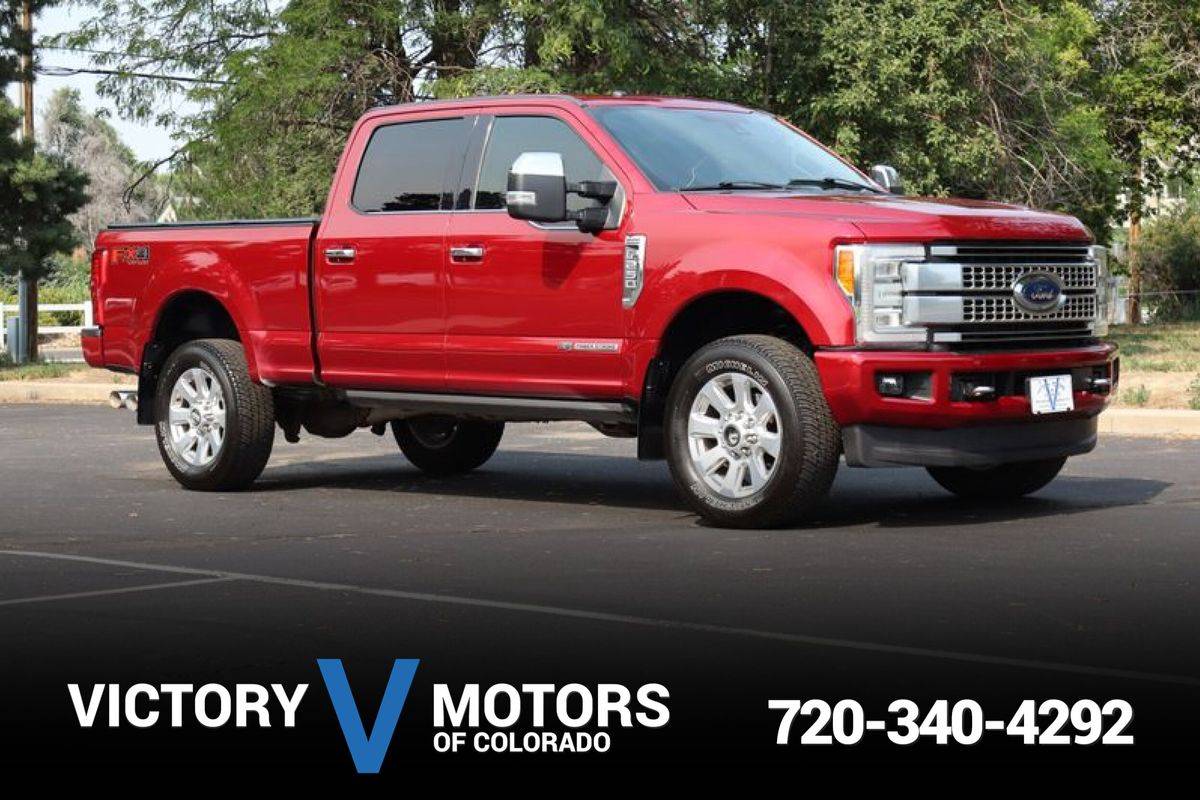 2018 Ford Super Duty F-250 Platinum — Pickup Truck — 190,760 mi — Longmont, CO