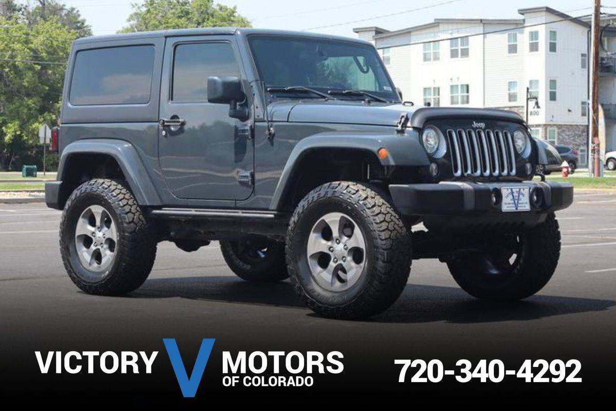 2018 Jeep Wrangler Sahara — SUV — 70,949 mi — Longmont, CO