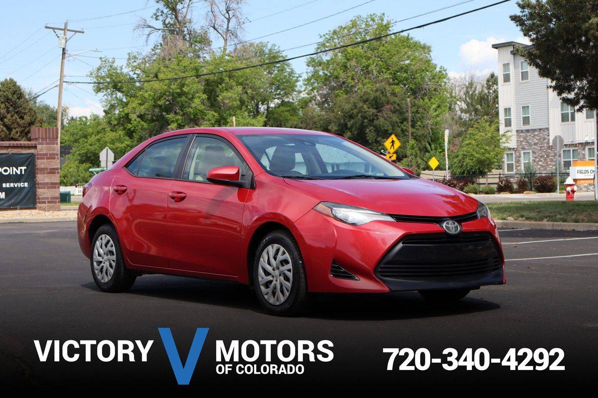 2017 Toyota Corolla LE — Sedan — 74,325 mi — Longmont, CO
